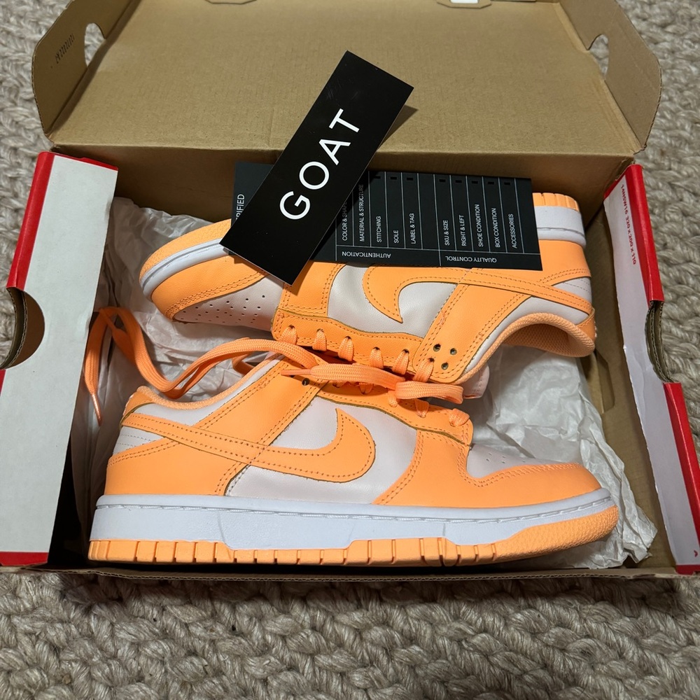 Orange Nike Dunks
